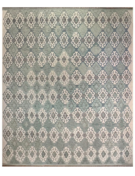 Chalk Kilim Rug | 397cm x 328cm | Kilims | Emma Mellor Handmade Rugs