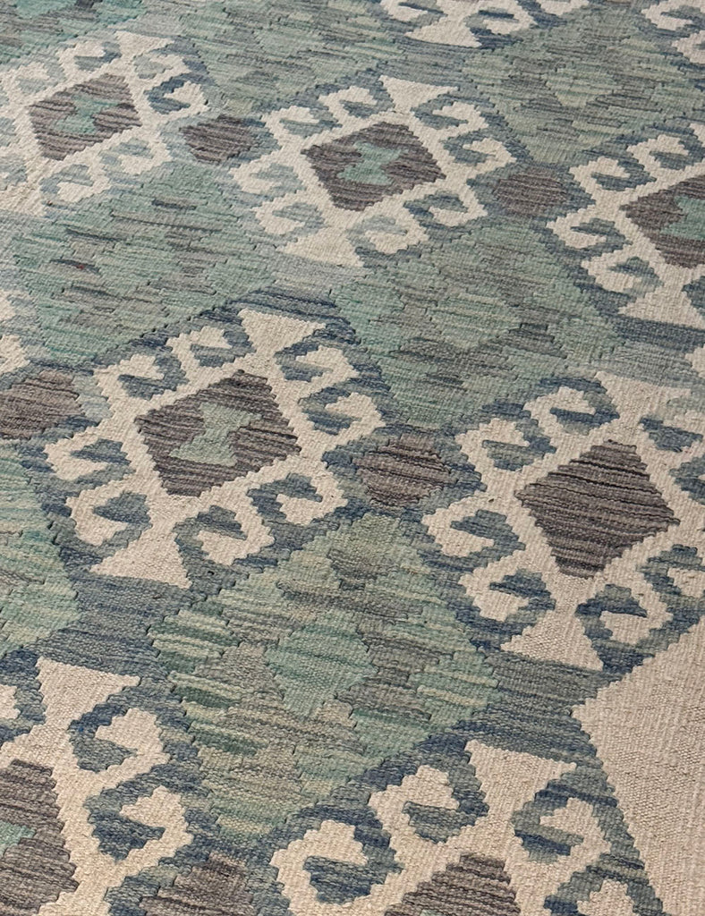 Chalk Kilim Rug | 397cm x 328cm | Kilims | Emma Mellor Handmade Rugs