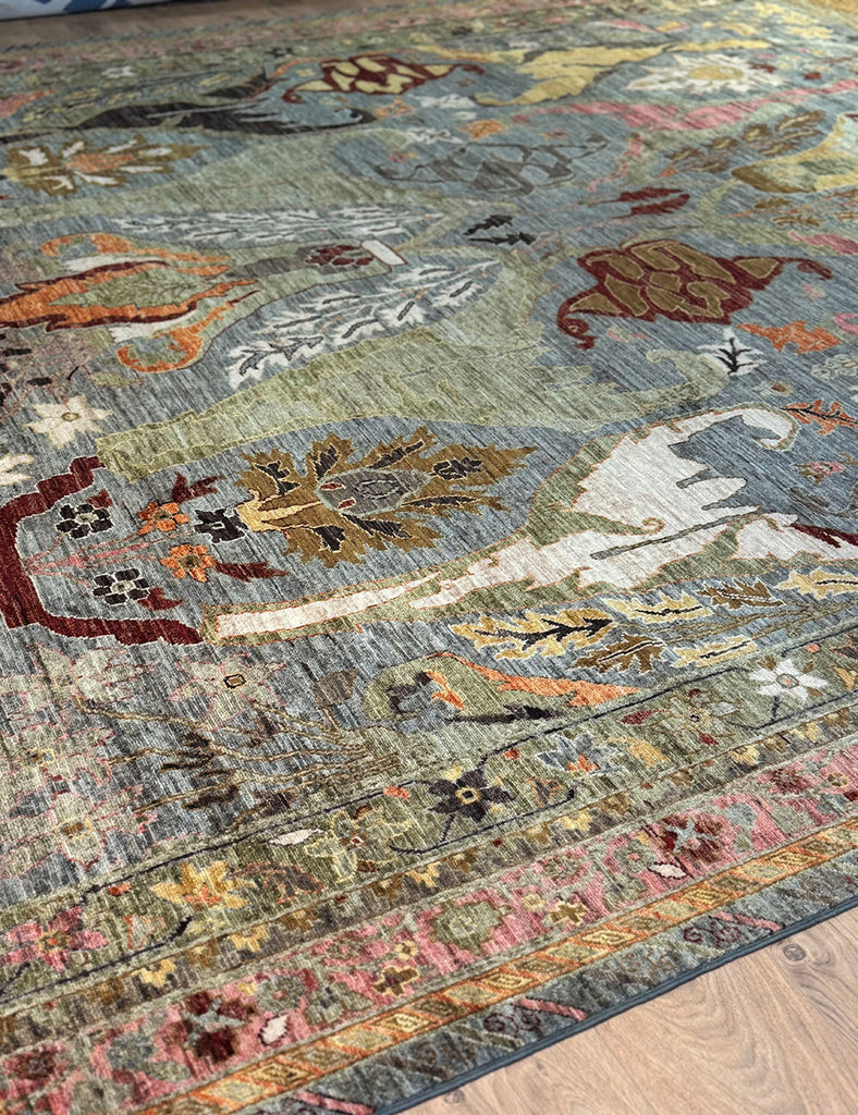 Karakul Rug | 417cm x 305cm | Large Handmade Rugs | Emma Mellor Rugs