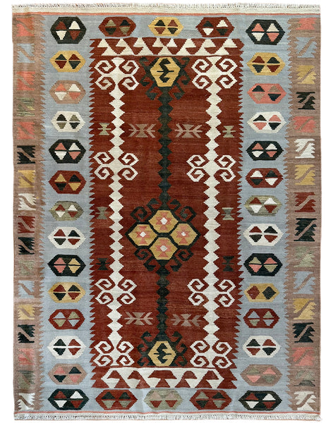 Kilim Rug |  197cm x 148cm | Bala Kilim Rug | Emma Mellor Rugs London