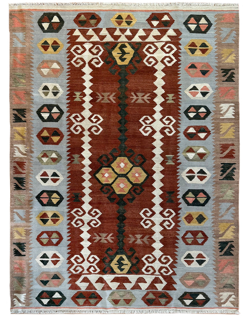 Kilim Rug |  197cm x 148cm | Bala Kilim Rug | Emma Mellor Rugs London