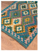 Kilim Rug | 153cm x 99cm | Chalk Kilim Rug | Emma Mellor Rugs London