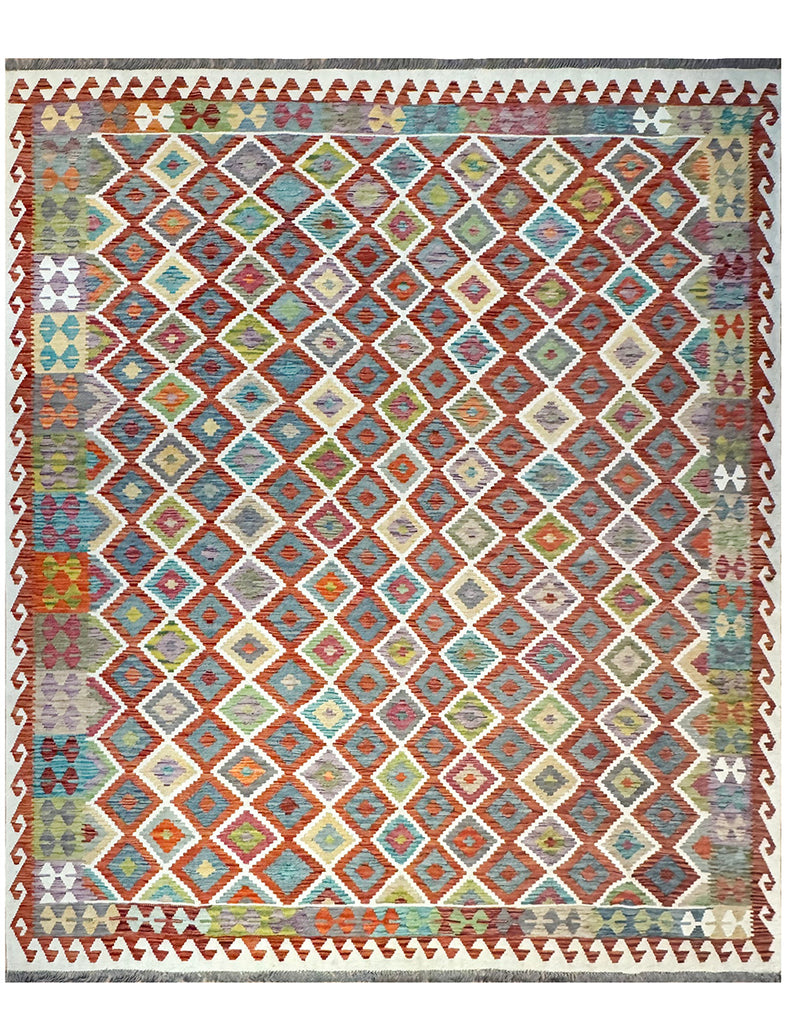 Mamora Kilim Rug | 305cm x 255cm | Kilims | Emma Mellor Handmade Rugs