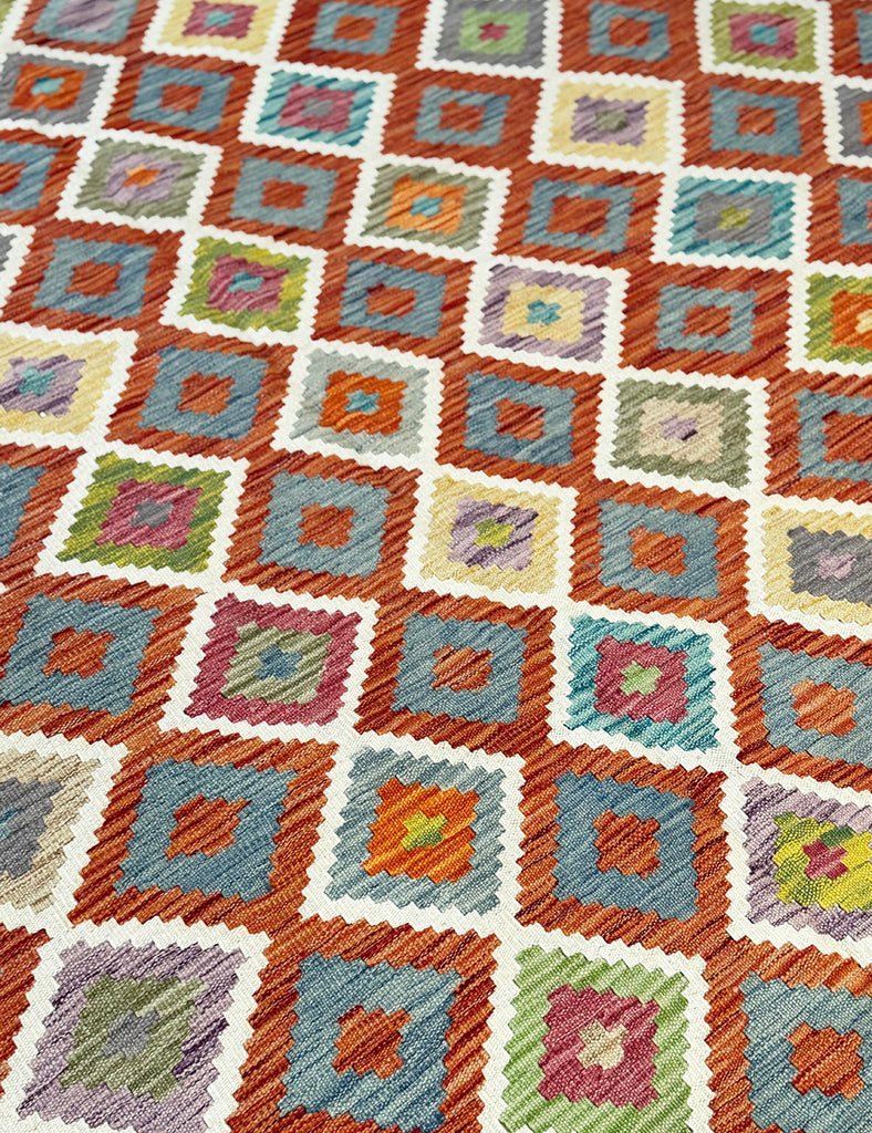 Mamora Kilim Rug | 305cm x 255cm | Kilims | Emma Mellor Handmade Rugs