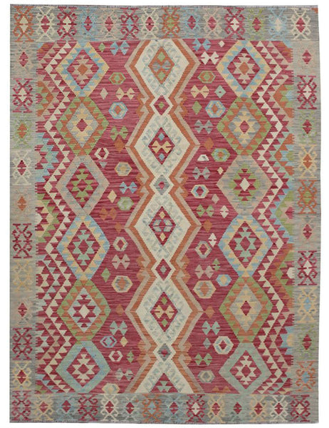 Kilim Rug | 249cm x 186cm | Chalk Kilim Rug | Emma Mellor Rugs London