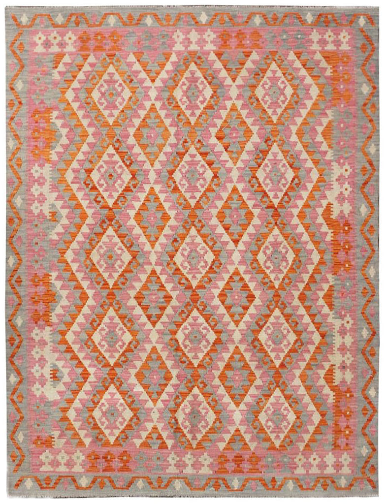 Kilim Rug | 234cm x 178cm | Chalk Kilim Rug | Emma Mellor Rugs London