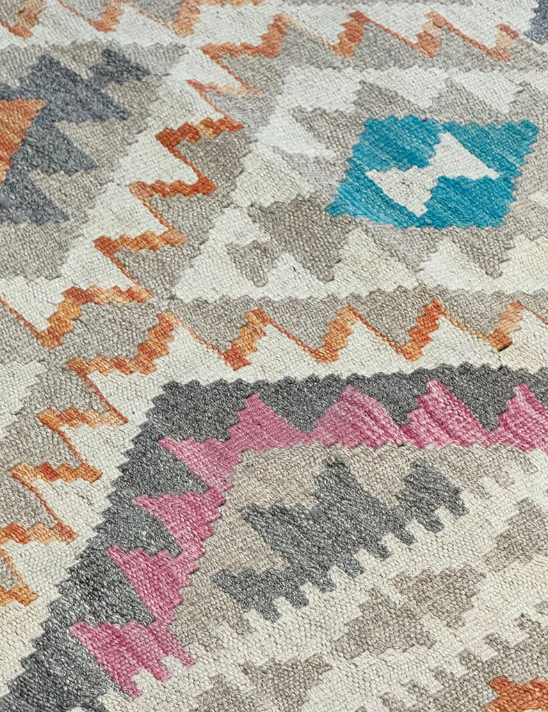 Kilim Rug | 230cm x 173cm | Chalk Kilim Rug | Emma Mellor Rugs London