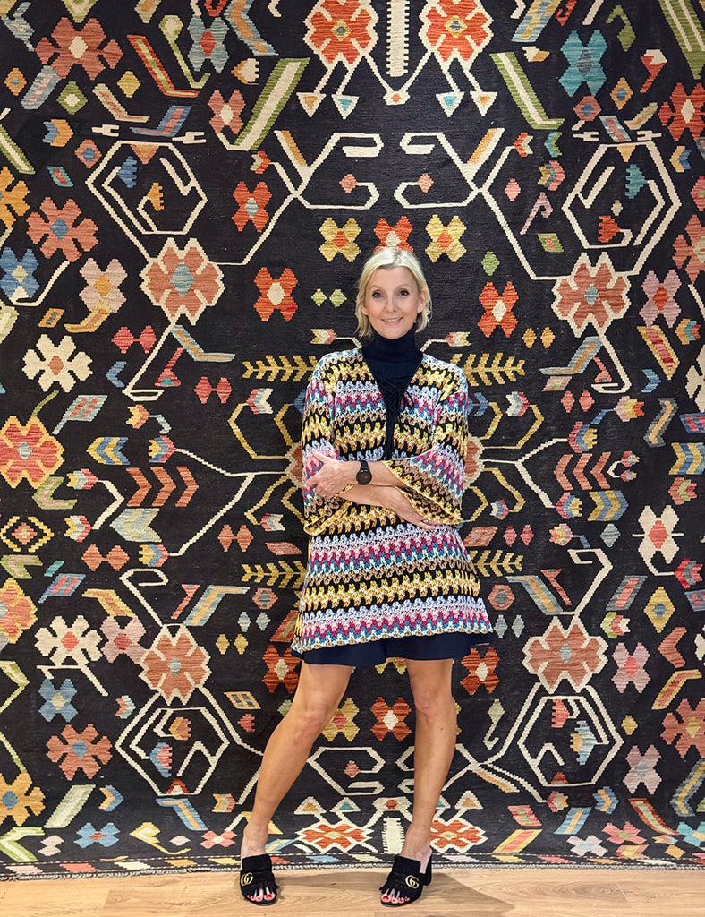 Large Kilim Rug | 296cm x 257cm | Kilim Rug | Emma Mellor Rugs London