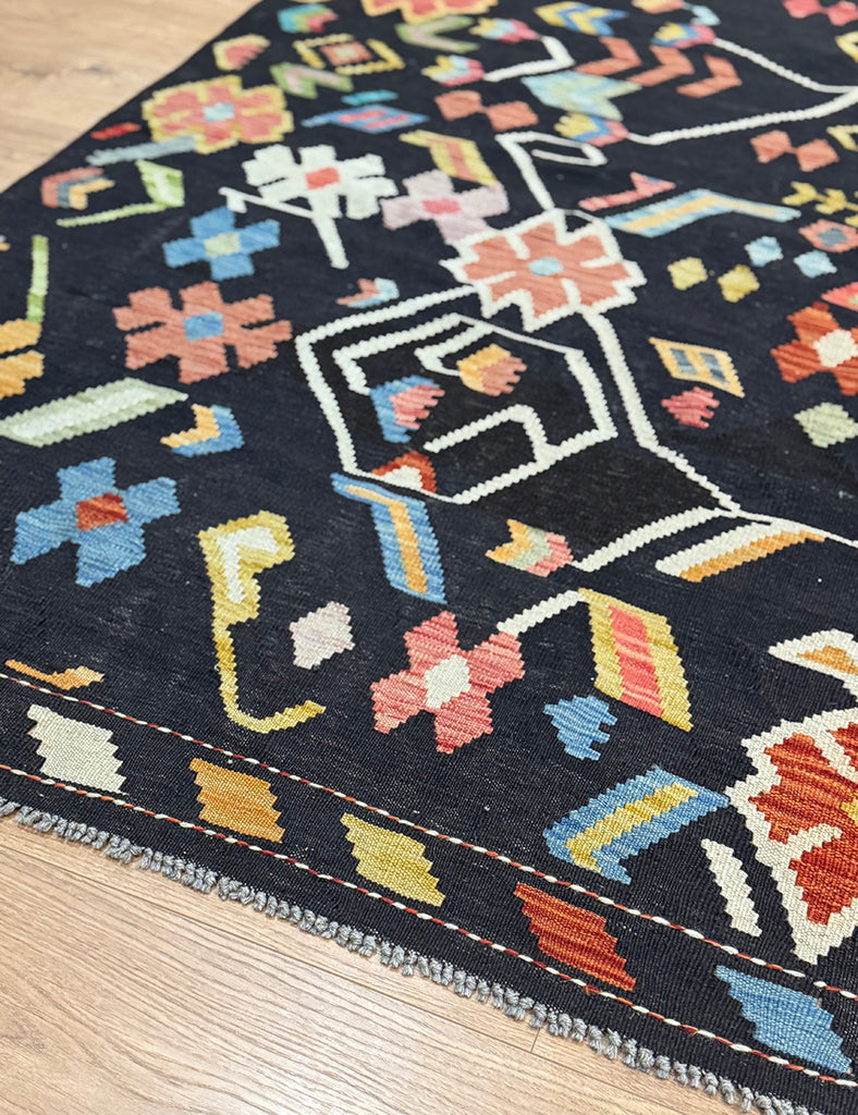 Large Kilim Rug | 296cm x 257cm | Kilim Rug | Emma Mellor Rugs London