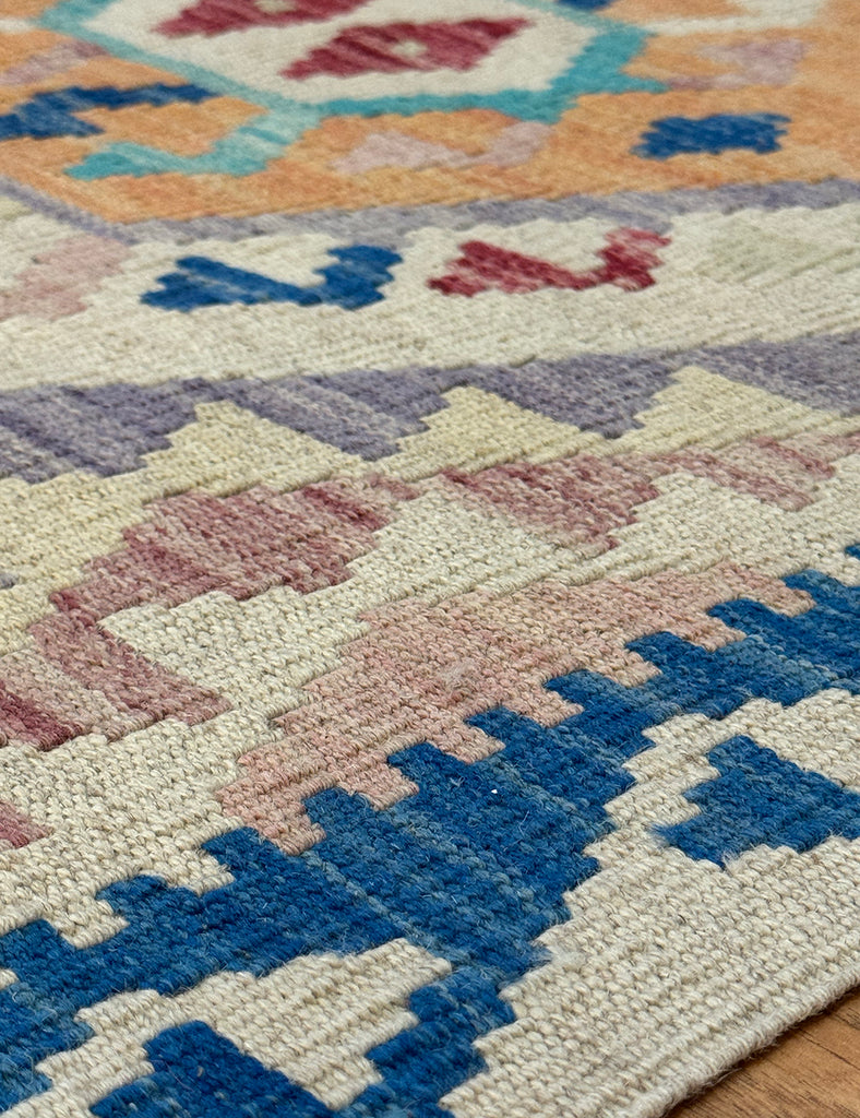 Chalk Kilim Rug | 392cm x 315cm | Kilims | Emma Mellor Handmade Rugs