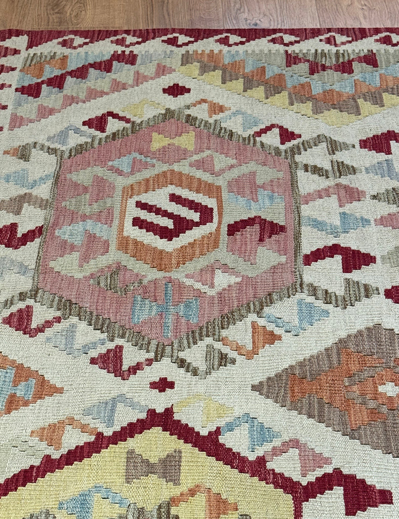 Chalk Kilim Rug | 343cm x 255cm | Kilims | Emma Mellor Handmade Rugs