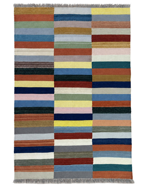 Scandinavian Design Ingaborg Kilim | 184cm x 123cm | Emma Mellor Rugs