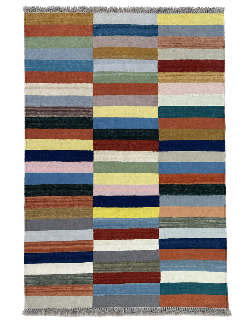 Scandinavian Design Ingaborg Kilim | 184cm x 123cm | Emma Mellor Rugs
