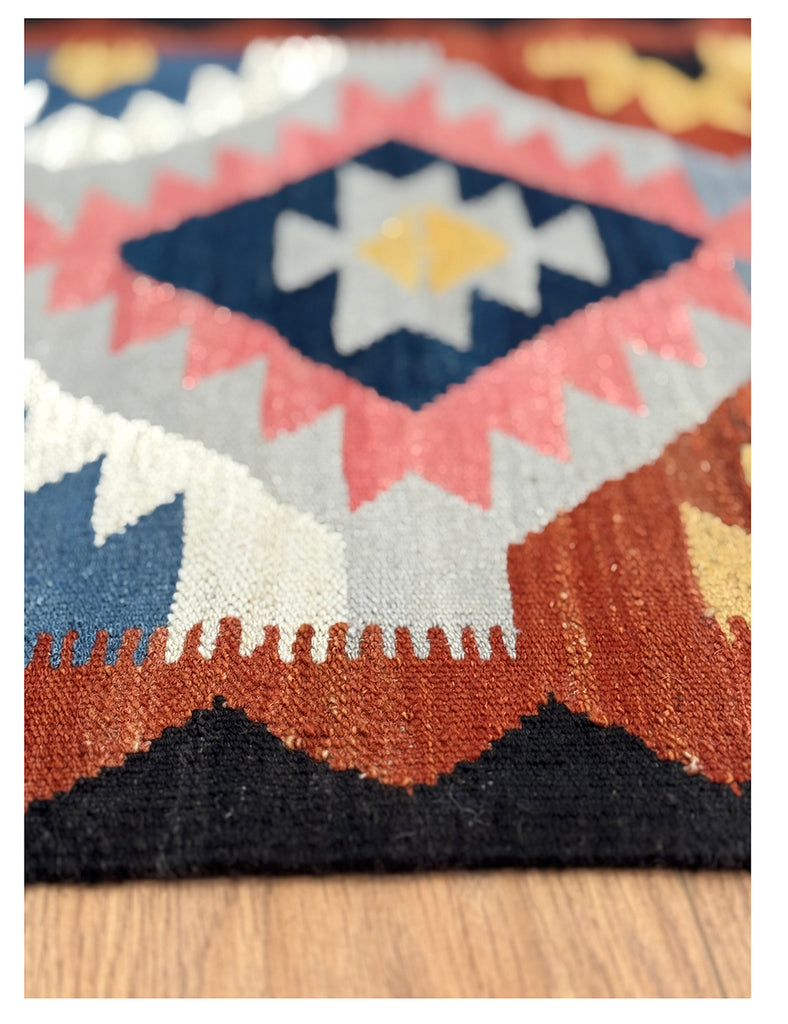 Kilim Runner | 345cm x 85cm | Hall Runners | Emma Mellor Handmade Rugs