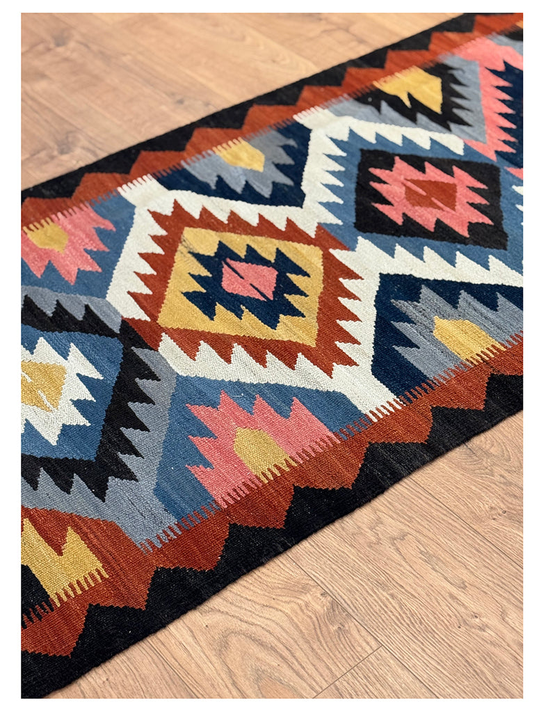 Kilim Runner | 345cm x 85cm | Hall Runners | Emma Mellor Handmade Rugs