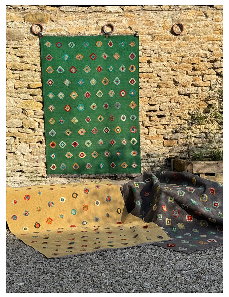 Lubilou Kilim Rug | 195cm x 158cm | Rugs and Kilims | Emma Mellor Rugs