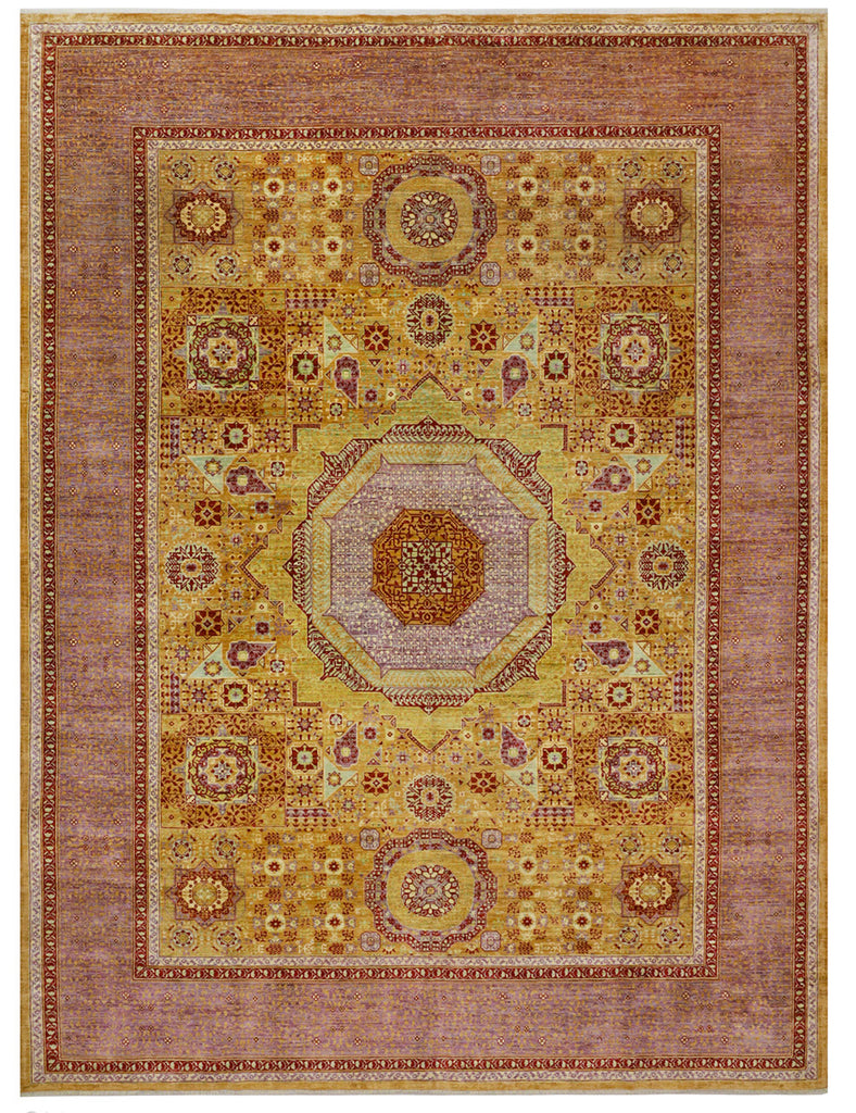 Mamluk Rug | 355cm x 275cm | Large Rugs | Emma Mellor Handmade Rugs