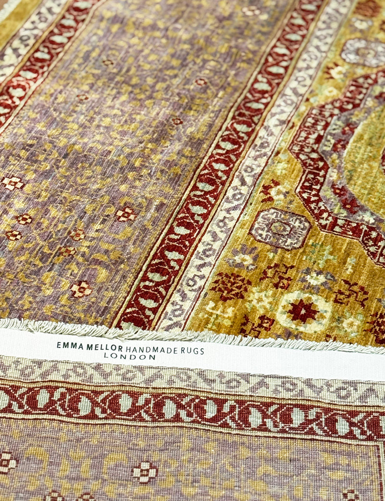 Mamluk Rug | 355cm x 275cm | Large Rugs | Emma Mellor Handmade Rugs