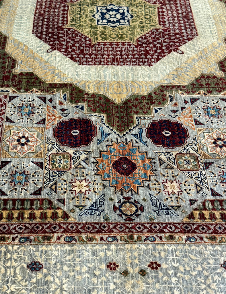 Mamluk Rug | 291cm x 252cm | Large Rugs | Emma Mellor Handmade Rugs