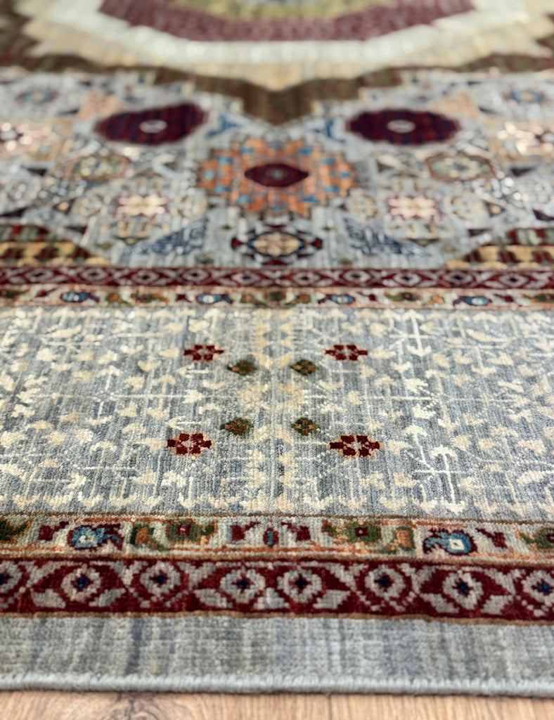 Mamluk Rug | 291cm x 252cm | Large Rugs | Emma Mellor Handmade Rugs