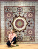 Mamluk Rug | 291cm x 252cm | Large Rugs | Emma Mellor Handmade Rugs