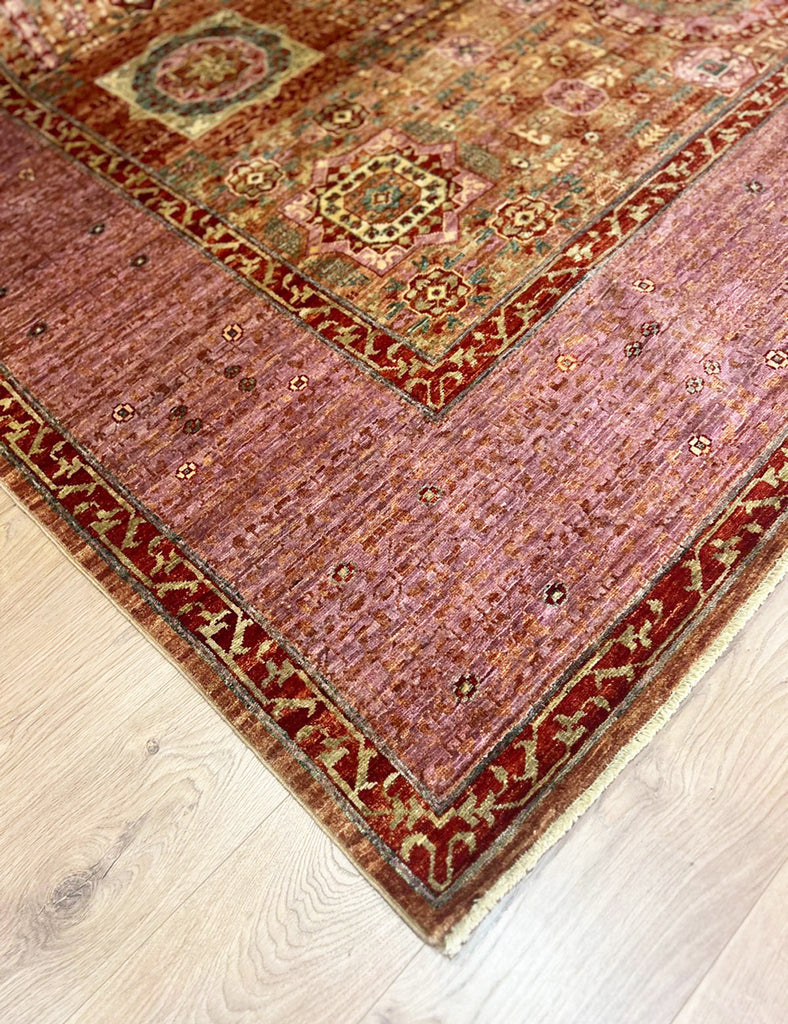Mamluk Rug | 419cm x 305cm | Large Rugs | Emma Mellor Handmade Rugs