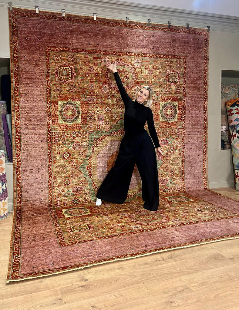 Mamluk Rug | 419cm x 305cm | Large Rugs | Emma Mellor Handmade Rugs