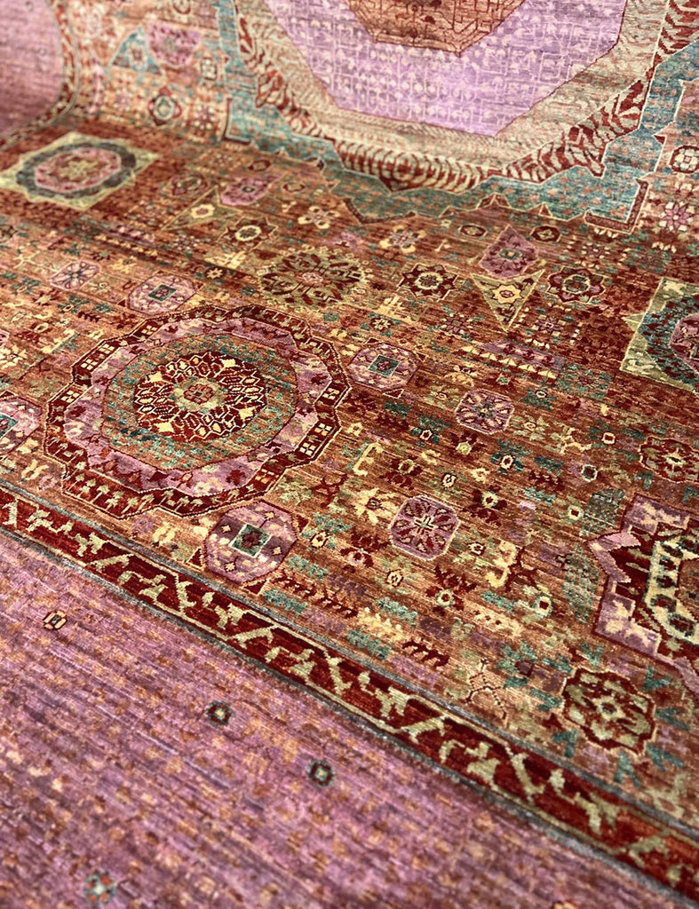 Mamluk Rug | 419cm x 305cm | Large Rugs | Emma Mellor Handmade Rugs