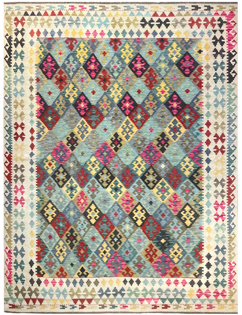 Kilim Rug | 300cm x 258cm | Mamora Kilim Rug | Emma Mellor Rugs London