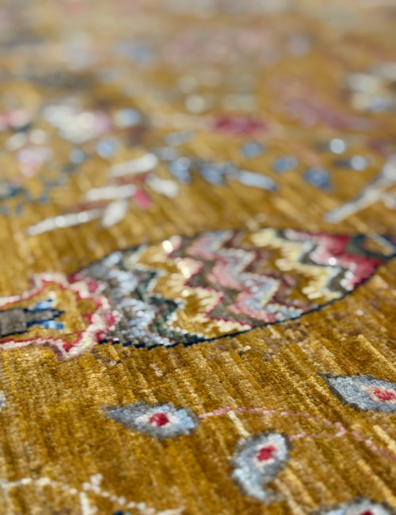 Vase Mazar Rug | 365cm x 272cm | Mazar | Emma Mellor Handmade Rugs