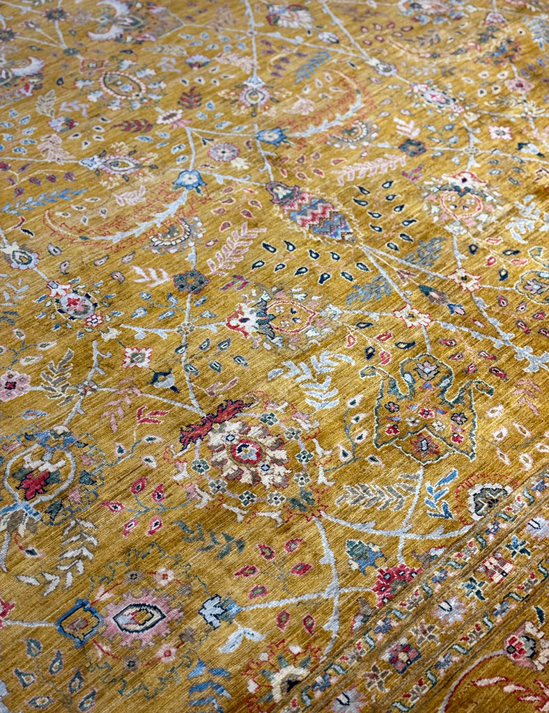 Vase Mazar Rug | 365cm x 272cm | Mazar | Emma Mellor Handmade Rugs