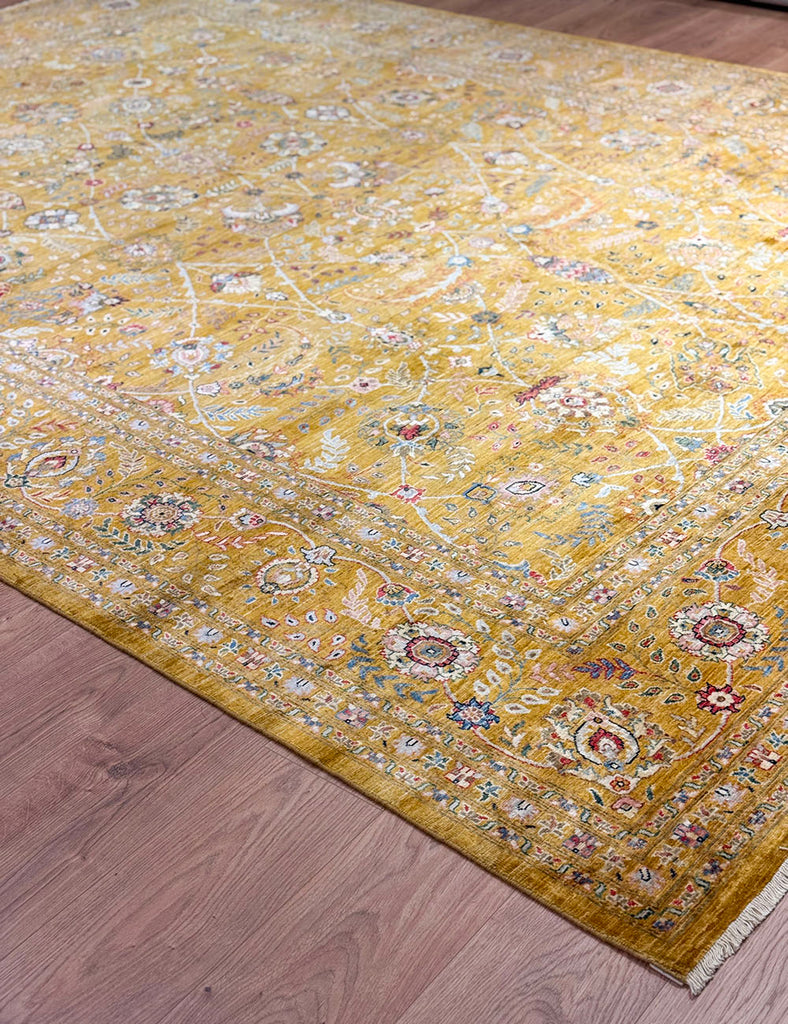 Vase Mazar Rug | 365cm x 272cm | Mazar | Emma Mellor Handmade Rugs