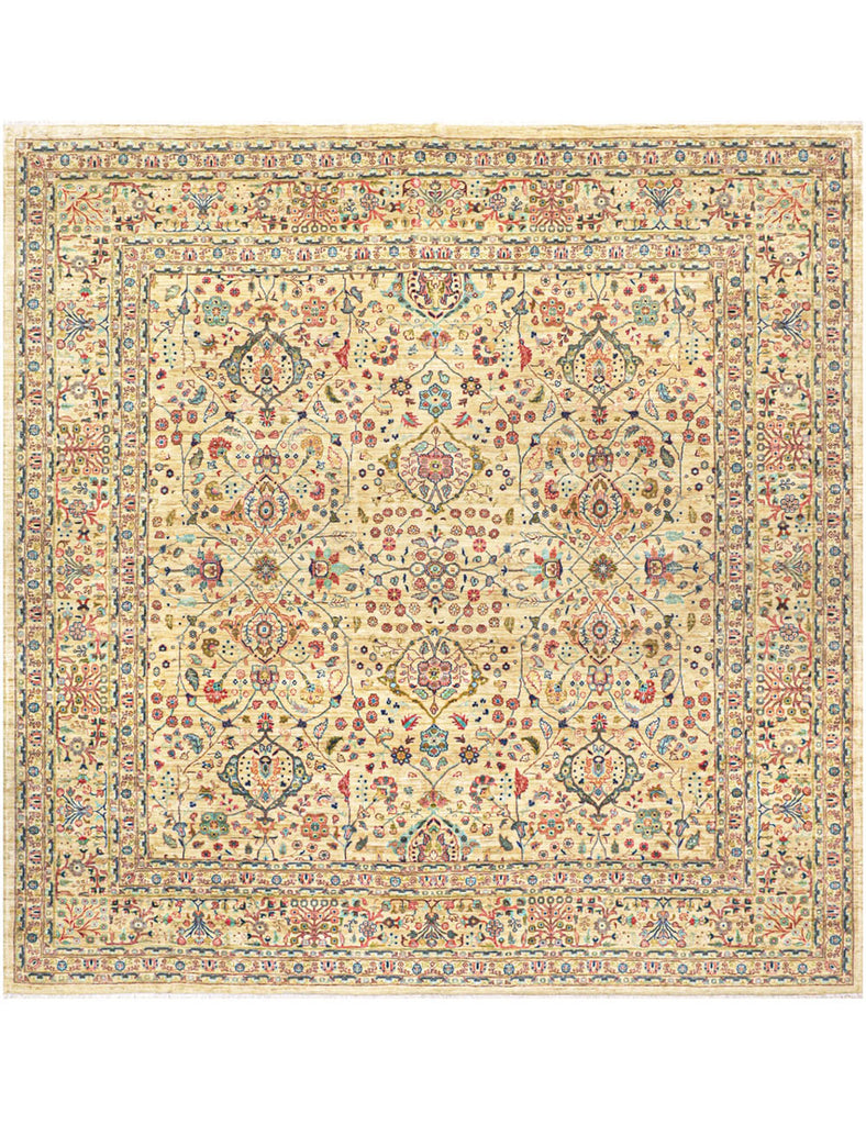 Square Mazar Rug | 300cm x 300cm | 10ft x 10ft | Emma Mellor Rugs