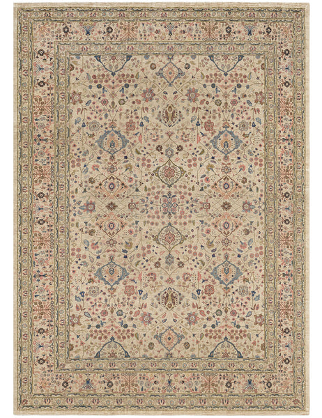 Petit Trianon Mazar Rug  - 405cm x 300cm - Large Rugs - Handmade with fine wool and natural dyes | Worldwide Shipping | Emma Mellor Handmade Rugs