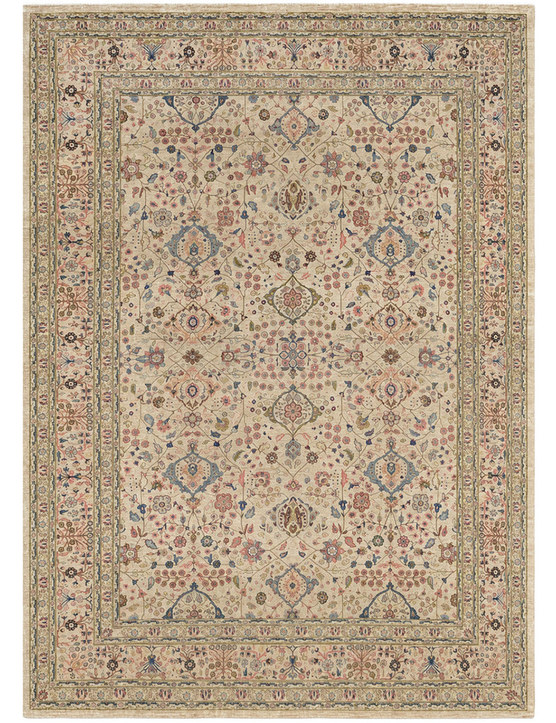 Petit Trianon Mazar Rug  - 405cm x 300cm - Large Rugs - Handmade with fine wool and natural dyes | Worldwide Shipping | Emma Mellor Handmade Rugs