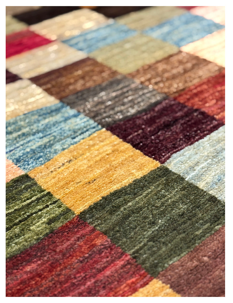 Nomadic Afghan Rug | 143cm x 104cm | Contemporary Rugs | Emma Mellor