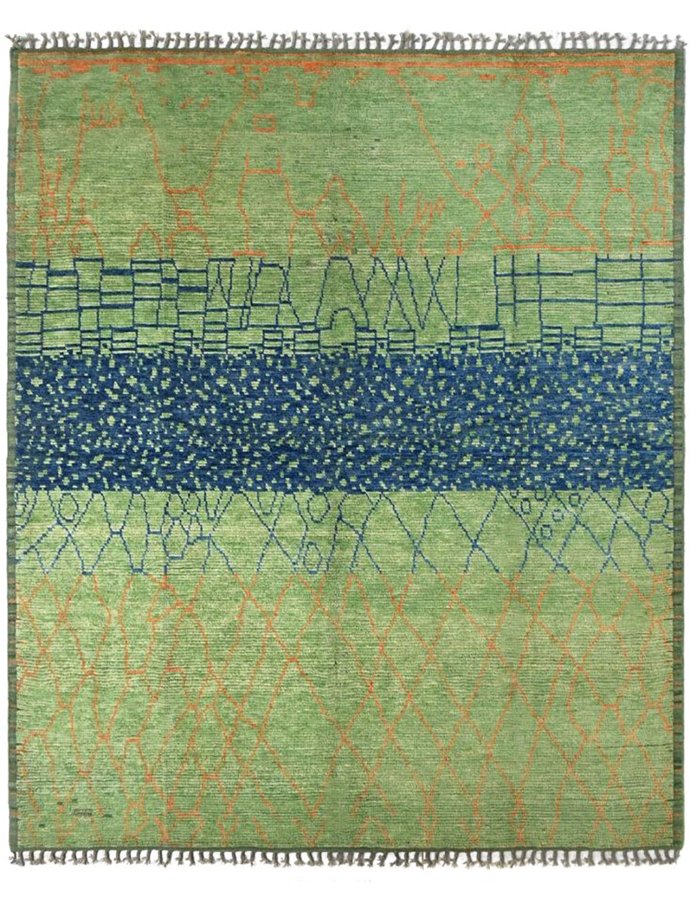 Metsamaim Rug Nomadic Afghan Rug - 301cm x 250cm | Contemporary | Emma Mellor Rugs ...