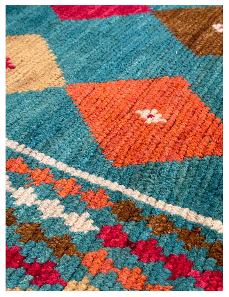 Nomadic Afghan Rug | 145cm x 92cm | Contemporary Rugs | Emma Mellor