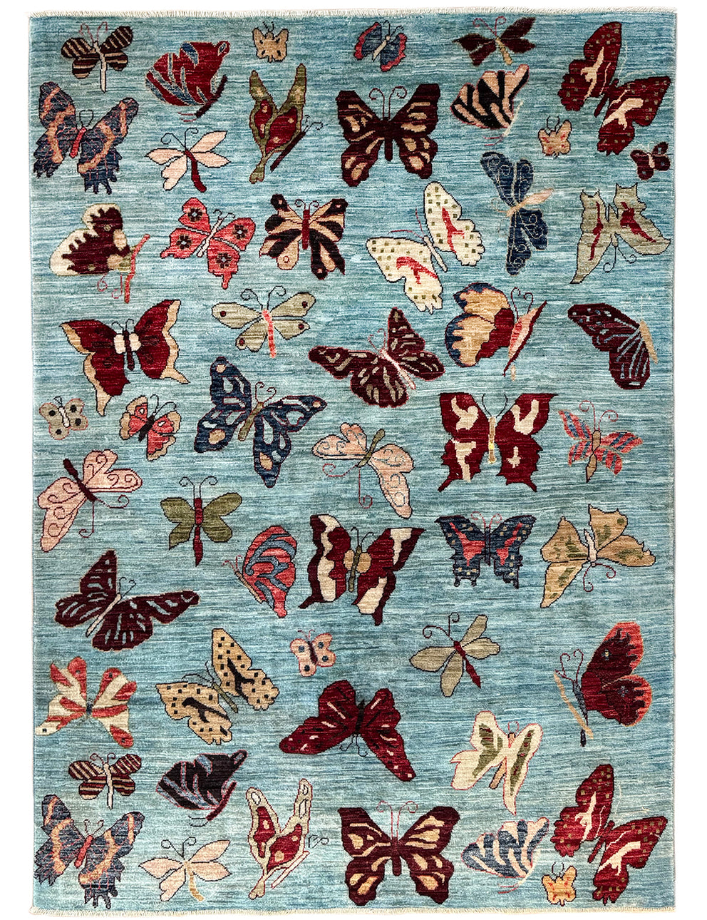 Papillon Rug | 206cm x 145cm | Butterfly Rugs | Emma Mellor Rugs– EMMA ...
