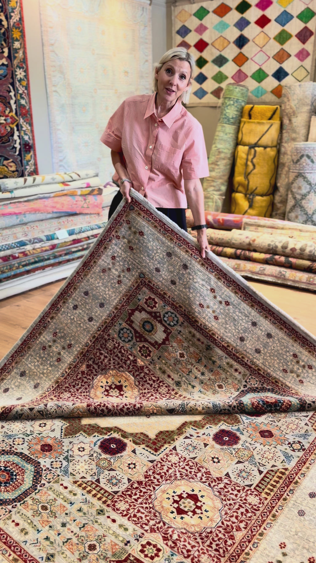 Emma Mellor Handmade Rugs / Mamluk Rug