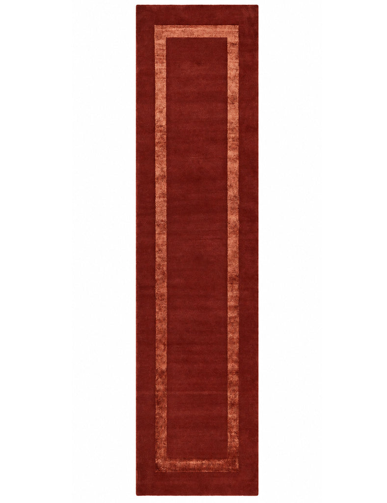Terracotta Hall Runner | Hall Runners | Emma Mellor Handmade Rugs