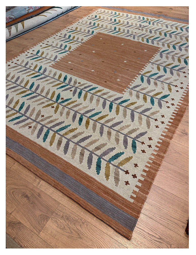 Scandinavian Kilim | 295cm x 197cm| Scandinavian Design | Emma Mellor