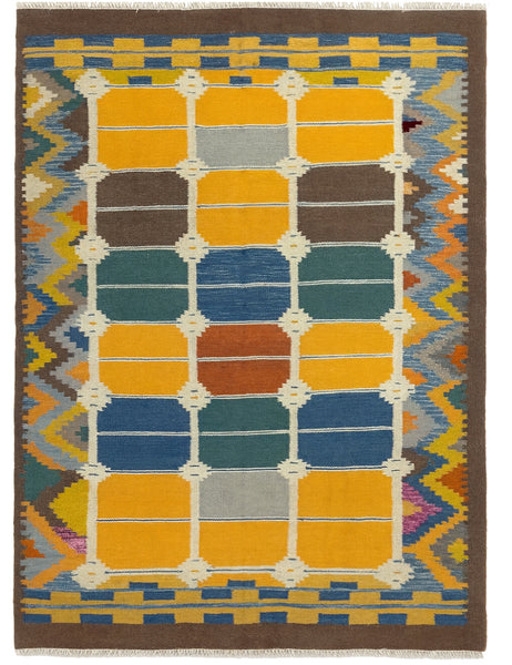 Scandinavian Kilim | 183cm x 140cm | Kilim Rugs | Emma Mellor Rugs