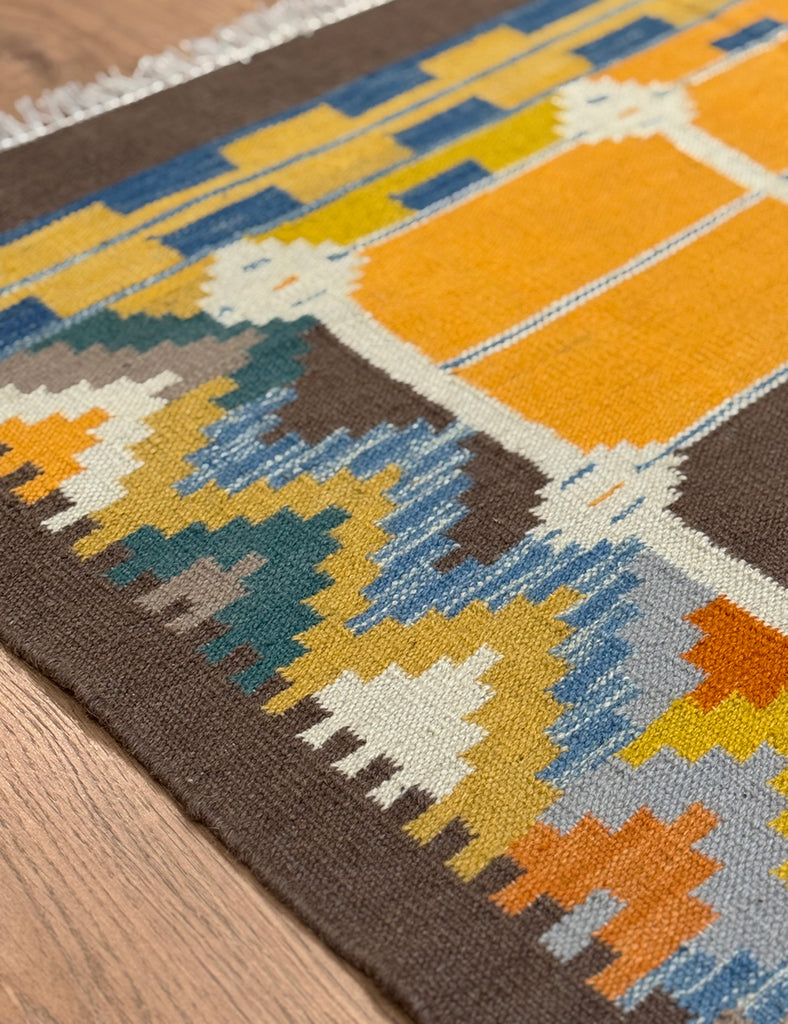 Scandinavian Kilim | 183cm x 140cm | Kilim Rugs | Emma Mellor Rugs