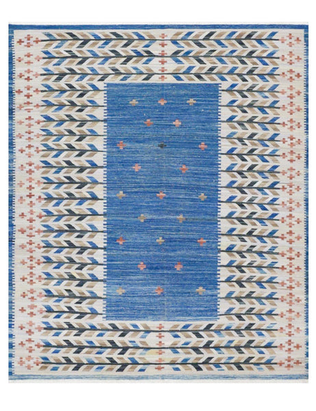 Scandinavian Kilim Rug | 305cm x 251cm |  Emma Mellor Handmade Rugs