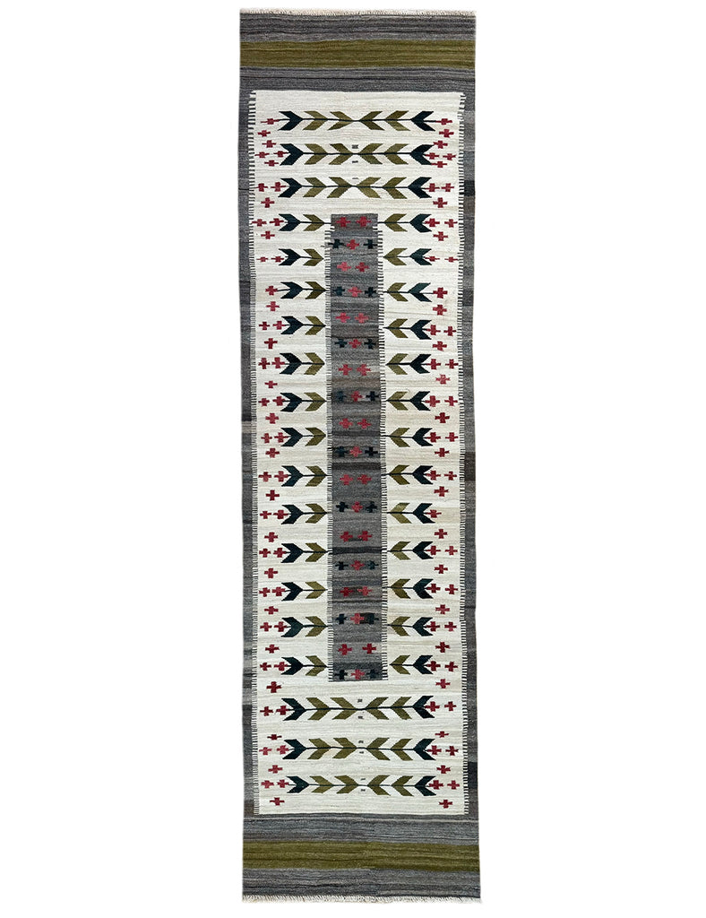 Scandinavian Kilim Runner | 292cm x 80cm | Kilim Rugs Emma Mellor