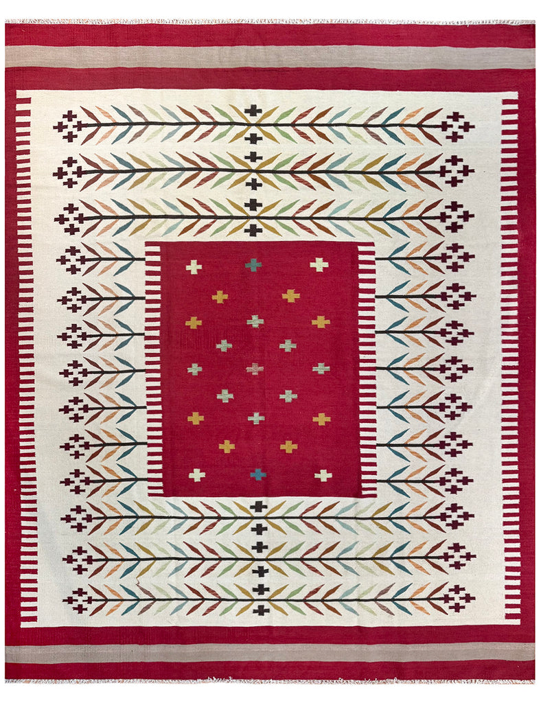 Scandinavian Kilim | 303cm x 245cm | Scandinavian Design | Emma Mellor