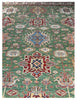 Green Shirvan Rug | 380cm x 270cm | Large | Emma Mellor Handmade Rugs