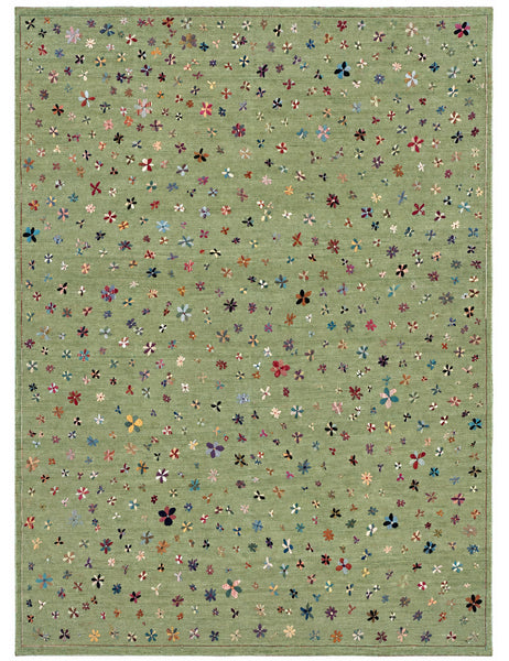 Suzani Rug | 396cm x 305cm | Meadow Rugs | Emma Mellor Handmade Rugs