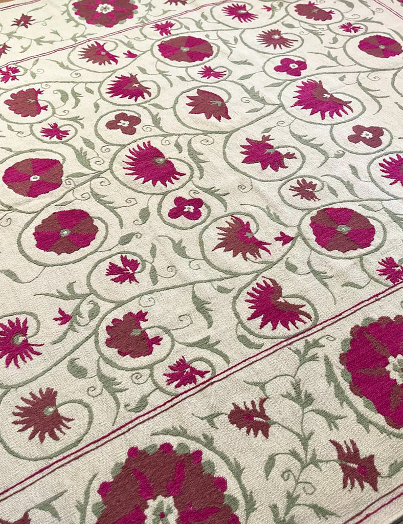 Suzani Rug | 302cm x 235cm | Suzani Rugs | Emma Mellor Handmade Rugs